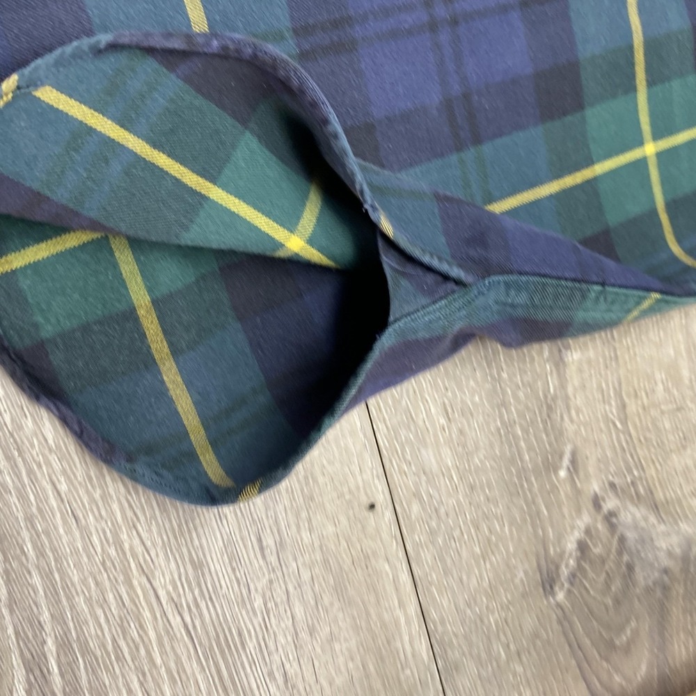 Polo by Ralph Lauren Green Navy Plaid Button-Down Shirt - Picture 8 of 9